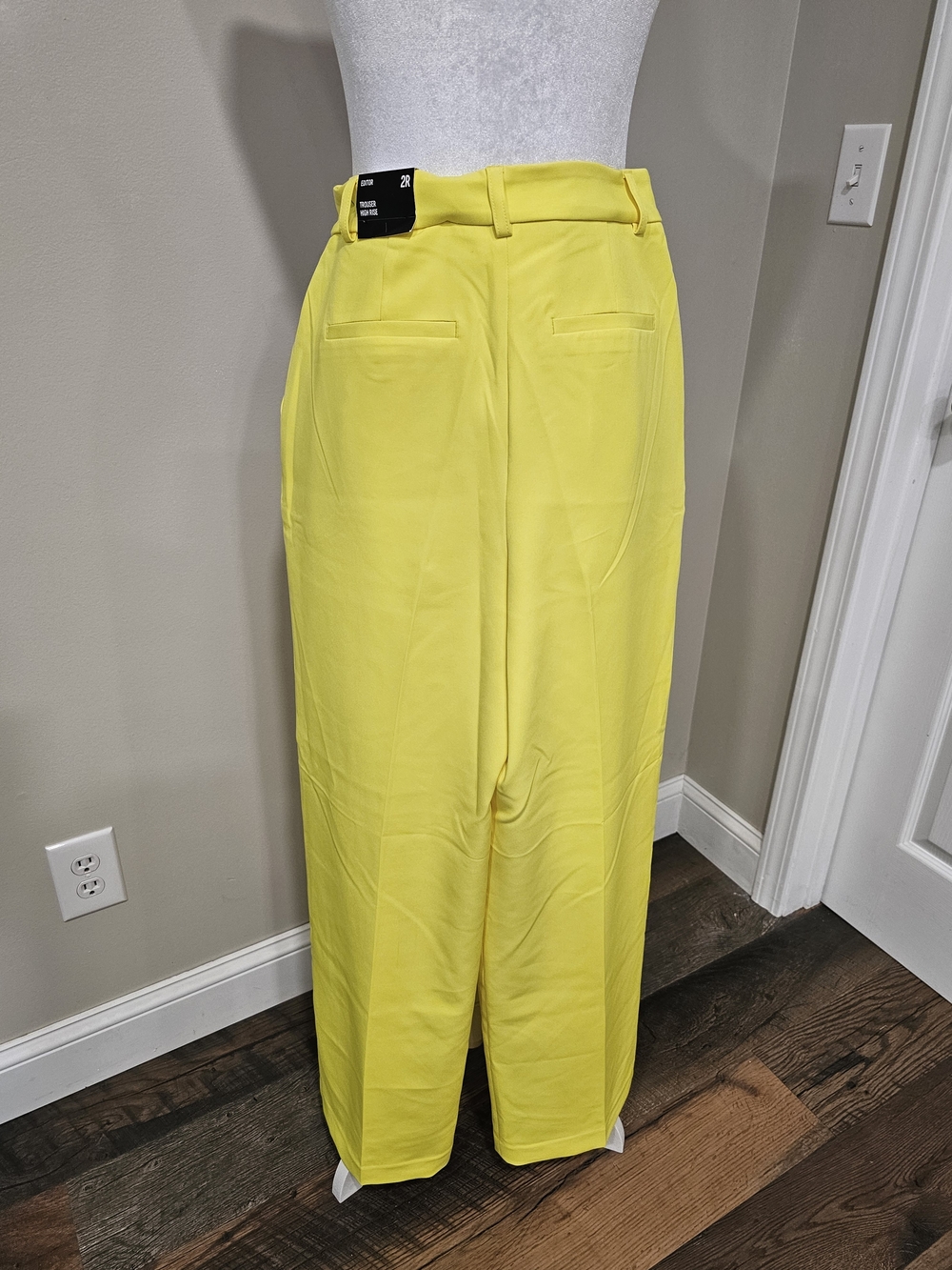 Express Editor Trouser High Rise Pants - Picture 6 of 6